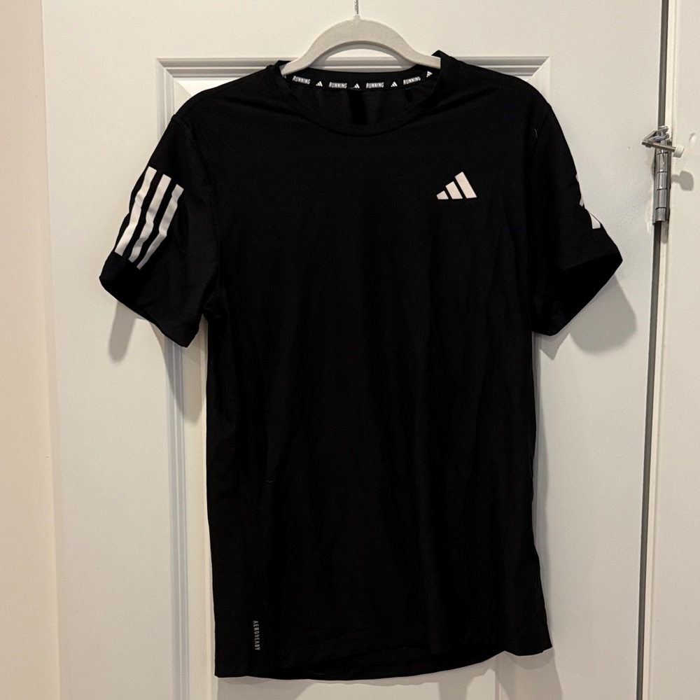 Adidas Black Short Sleeve Tee for Men